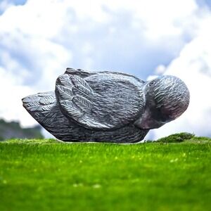 Resting Duck by Wolf Sculpture Designs in Canada 3" Excellent Condition